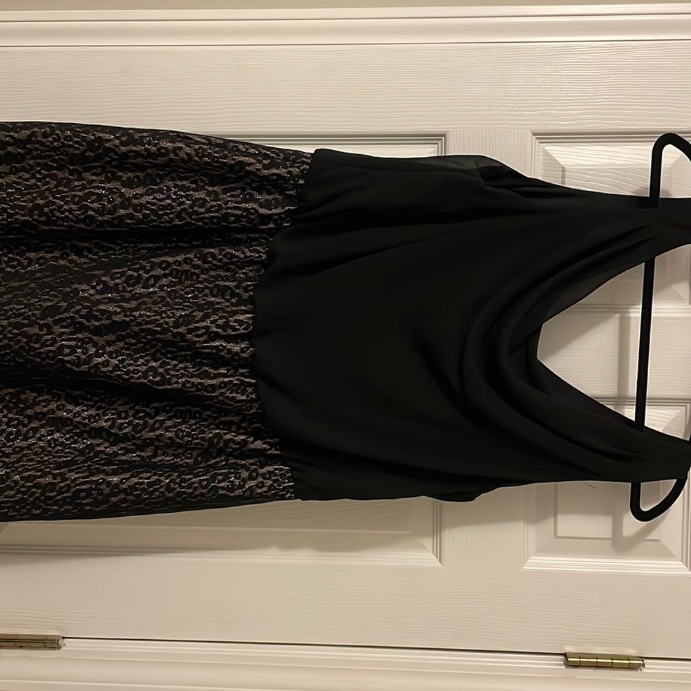 BCX Dress leopard print
